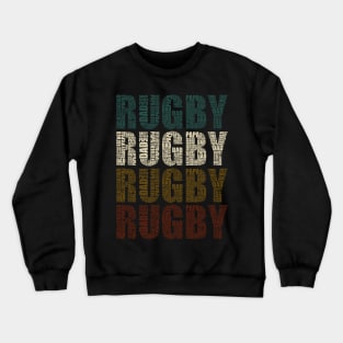 Rugby Dad - Funny Sports Lovers Gift For Papa Crewneck Sweatshirt